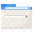 Browser Search Bar Search Box Icône