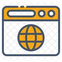 Globe Internet Link Icon