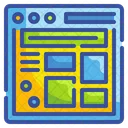 Browser Dashboard Layout Icon