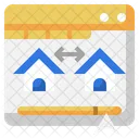 Browser Real Estate Website Icon