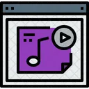 Browser Music Play Icon