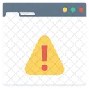 Browser Error Internet Icon