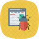 Browser Bug Code Icon