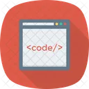 Browser Code Coding Icon