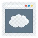 Browser Cloud Internet Icon