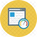 Browser Speed Speedometer Icon