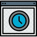 Browser Time Webpage Icon