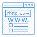Browser Window Internet Icon