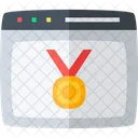 Browser Medal Reward Icon