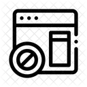 Browserblock  Symbol