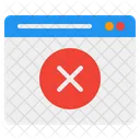 Browser Blocked  Icon