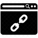 Browser Broken Link  Icon