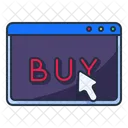 Browser Buy Click  Icon