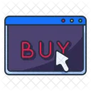 Browser Buy Click Icon