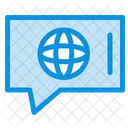 Browser Chat  Icon