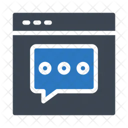 Browser Comment  Icon