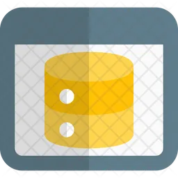 Browser Database  Icon