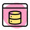 Browser Database  Icon