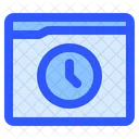 Browser Deadline  Icon