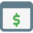 Browser Dollar  Icon