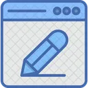 Browser edit  Icon