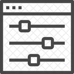 Browser Equalizer  Icon