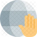 Browser Hand  Icon