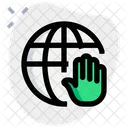 Browser Hand Internet Hand Internet Icon