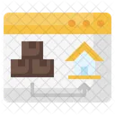 Browser Home Online Icon