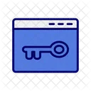 Browser Key Access Key Security Key Icon