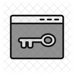 Browser Key  Icon