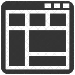 Browser Layout  Icon