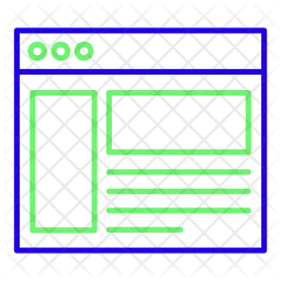 Browser layout  Icon