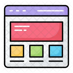 Browser Layout  Icon