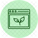 Browser leaf  Icon