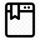 Bookmark Tag Ui Symbol