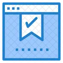 Browser-Lesezeichen  Symbol