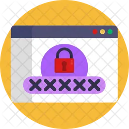 Browser Lock  Icon