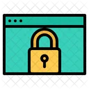 Browser Lock Browser Security Website Lock Icon