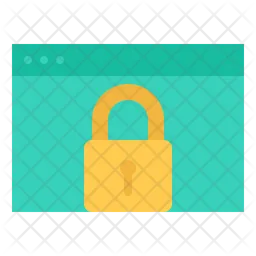 Browser Lock  Icon