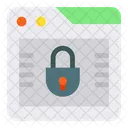 Browser Lock  Icon