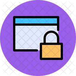 Browser Locked  Icon