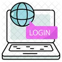 Website Design Login Icon