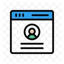 Browser Login  Icon