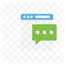 Browser Message  Icon