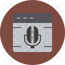 Browser Microphone Browser Microphone Icon
