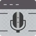 Browser Microphone  Icon