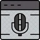 Browser microphone  Icon
