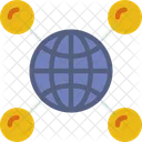 Browser-Netzwerk  Symbol