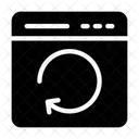Browser Webseite Neu Laden Symbol